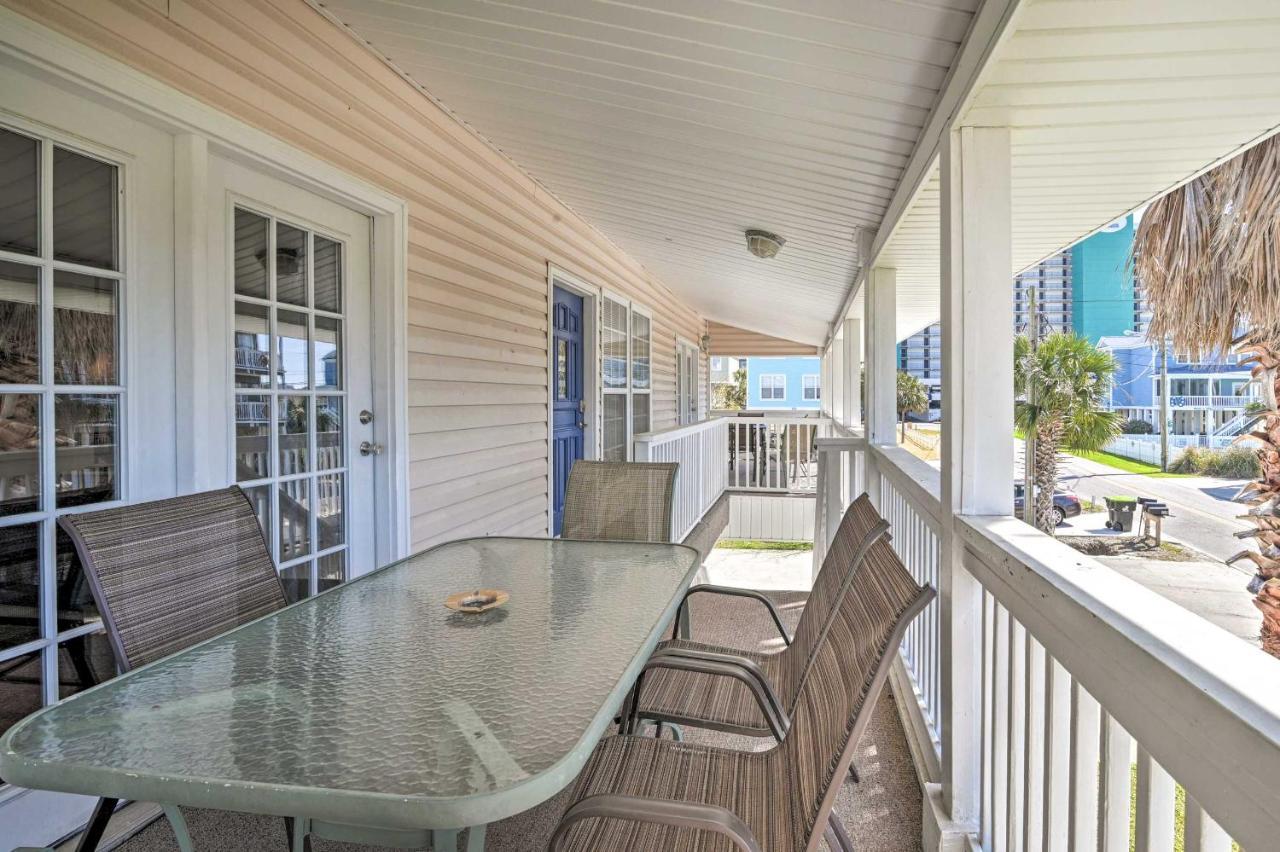 Apartamento Murrells Inlet Upstairs Unit 1 Block To Beach! Myrtle Beach Exterior foto